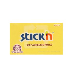 กระดาษโน้ต STICKN 3″x5″ 360* 21555 เหลือง