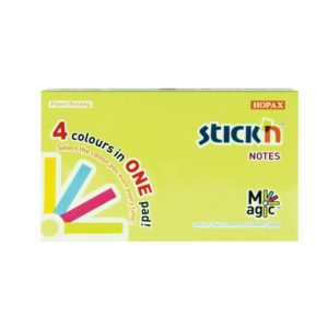 กระดาษโน้ต STICKN MP 3″x5″ 21573 Neon(ถุงแขวน)