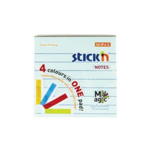 กระดาษโน้ต STICKN MP 3″x3″ 21577 P+L(ถุงแขวน)