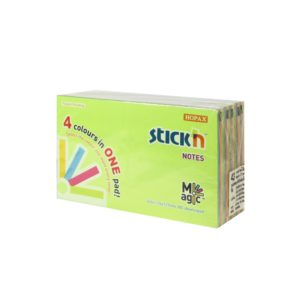 กระดาษโน้ต STICKN MP 3″x5″  21573 Neon(4+1)