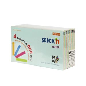 กระดาษโน้ต STICKN MP 3″x5″  21576 Pastel(4+1)
